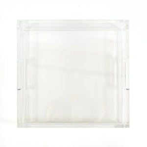 Bradley Acrylic 12" Square Tray