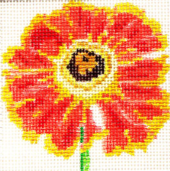 Jean Smith Button Flower Coaster