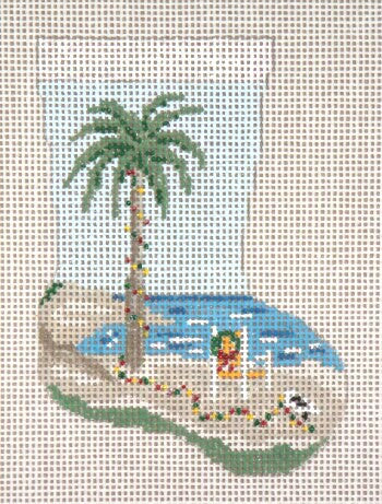 Beach Holiday Mini Stocking