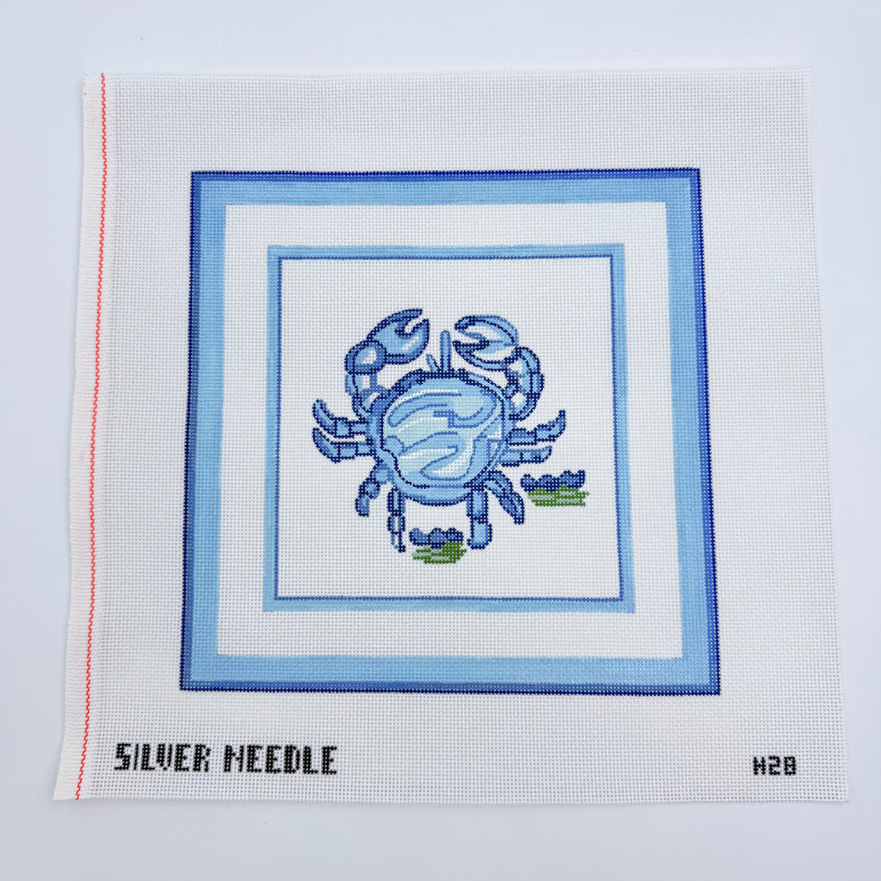 Hadley Pottery Crab Canvas
