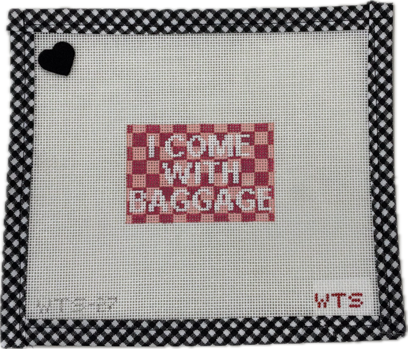 I Come With Baggage Luggage Tag