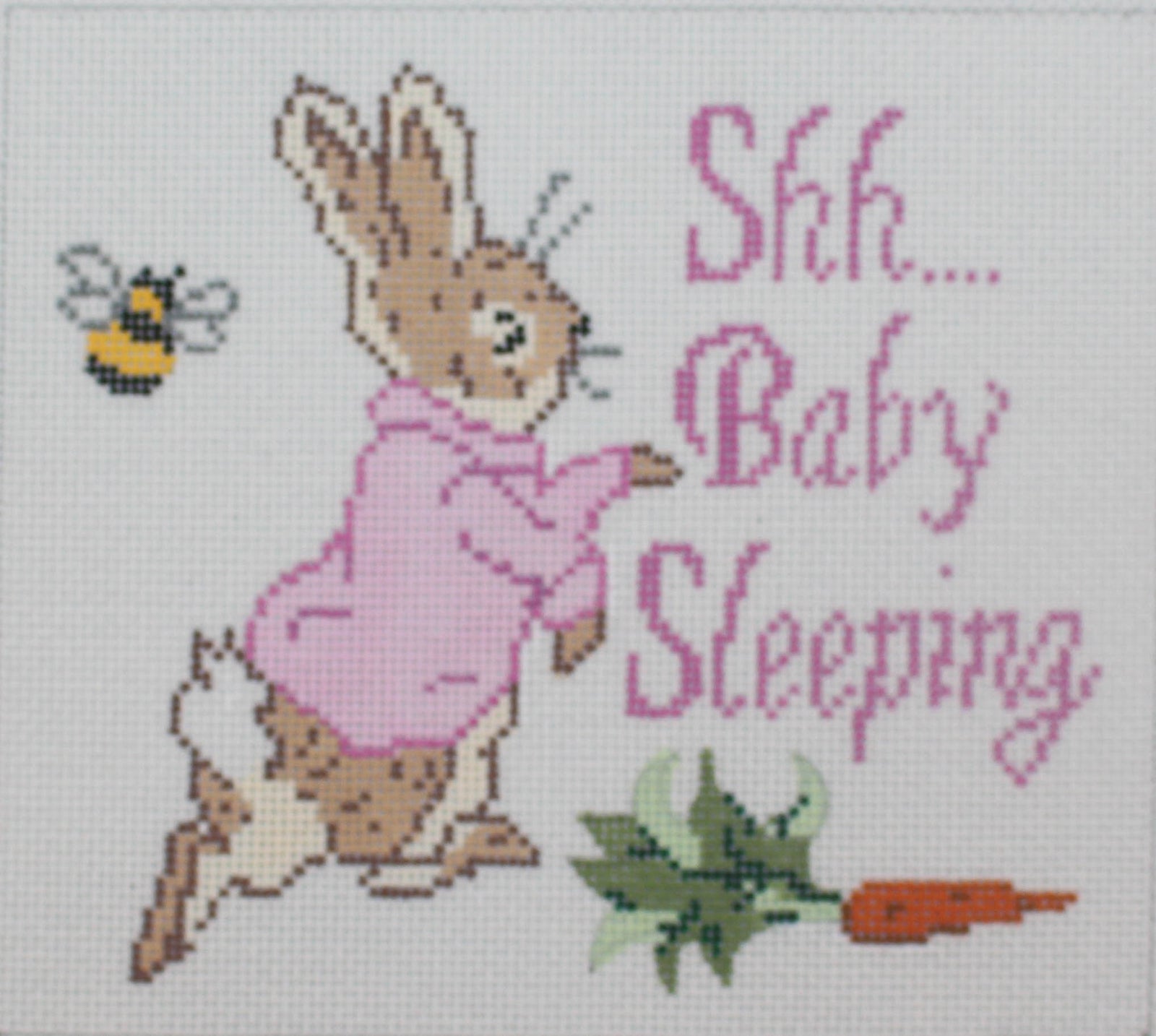 Peter Rabbit Baby Sleeping Sign