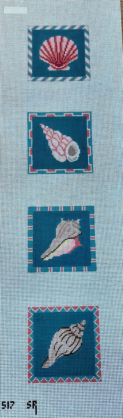 Sea Shells Coaster Set 13 Mesh