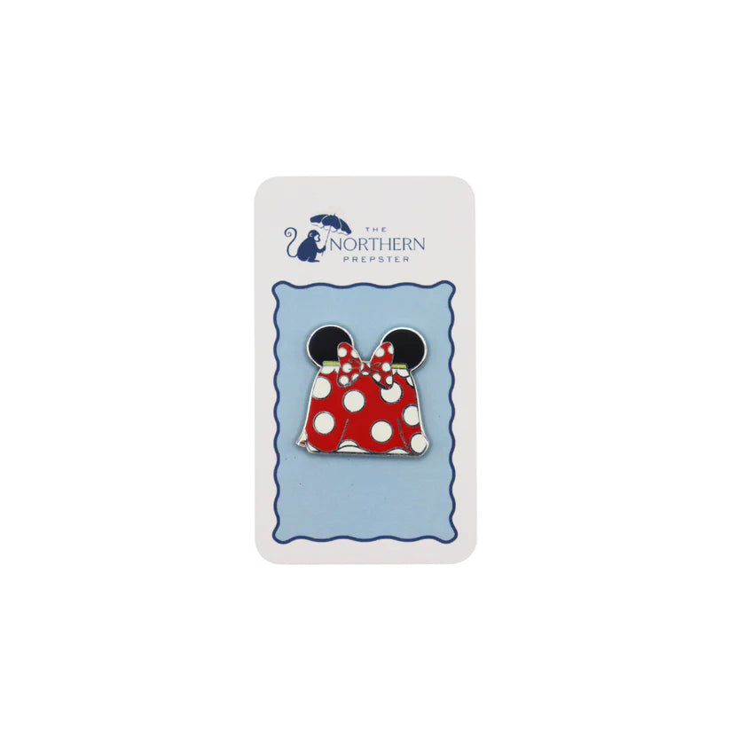 Polka Dot Purse Needle Minder