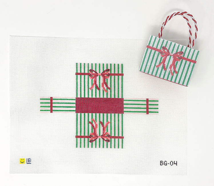 MIni Striped Holiday Bag