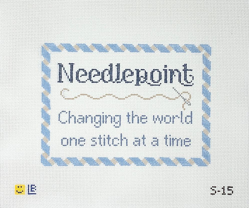Needlepoint - Changing the World