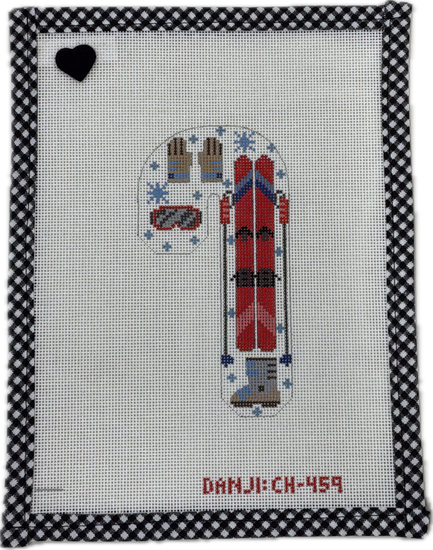 Ski Candy Cane