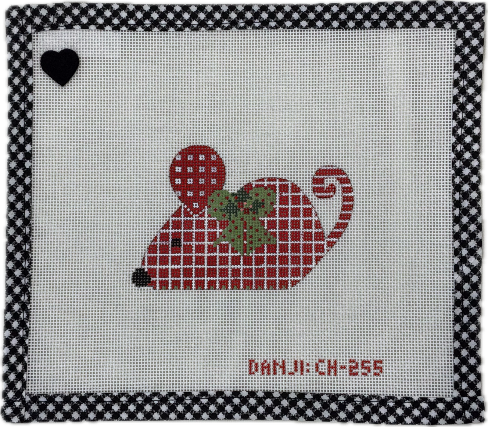 Red Checkered Mouse