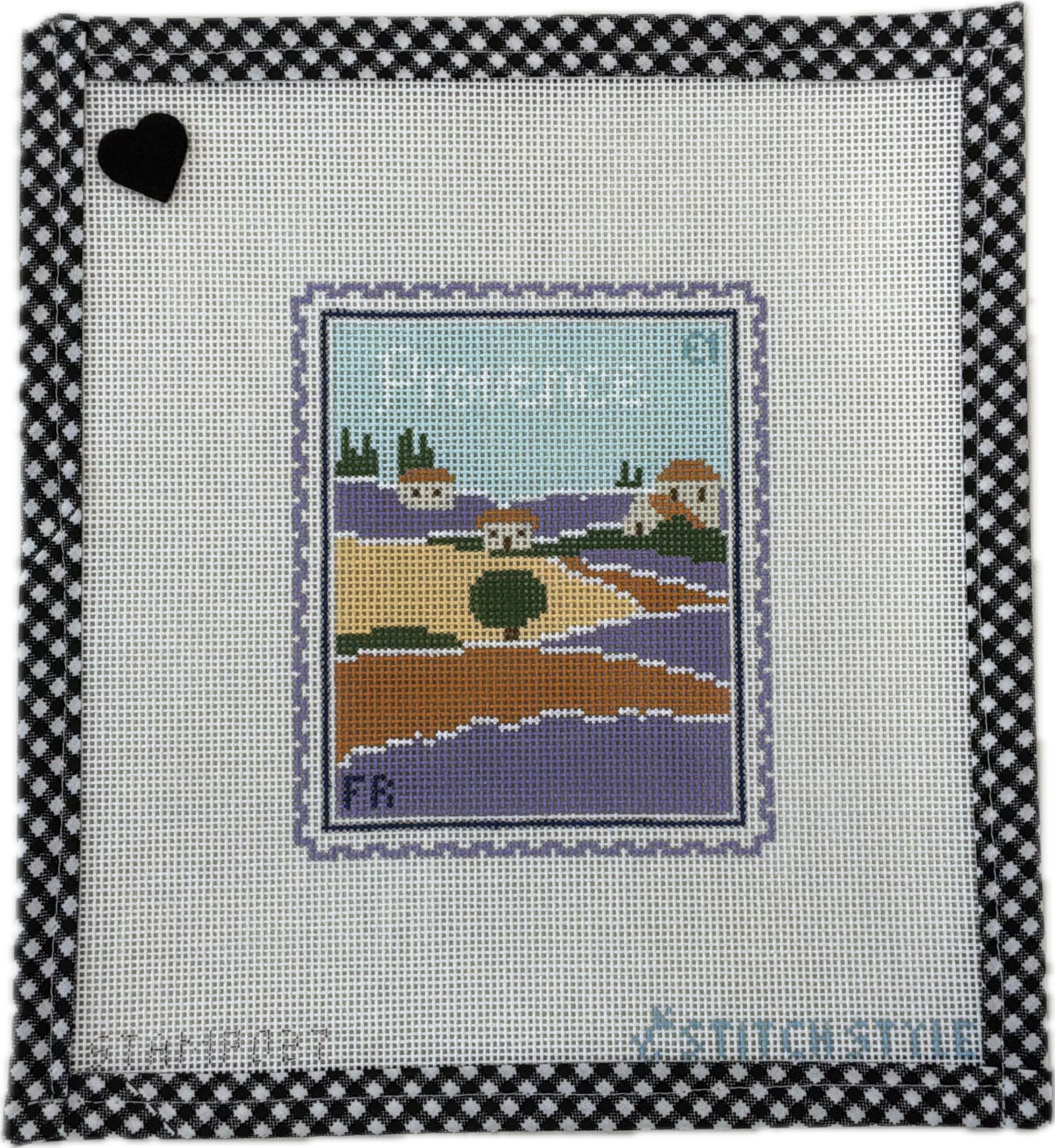 Provence Travel Stamp