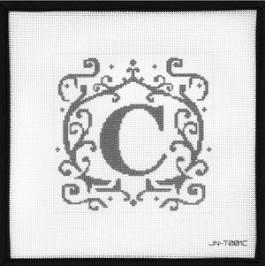 Filigree Border Alphabet Large
