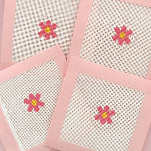 Retro Small Flower Canvas
