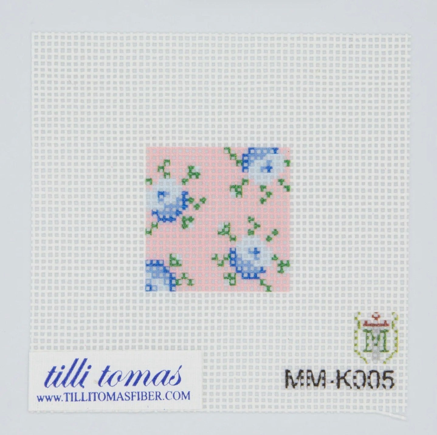 Blue Flower Pattern Insert