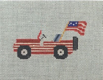 Patriotic Jeep
