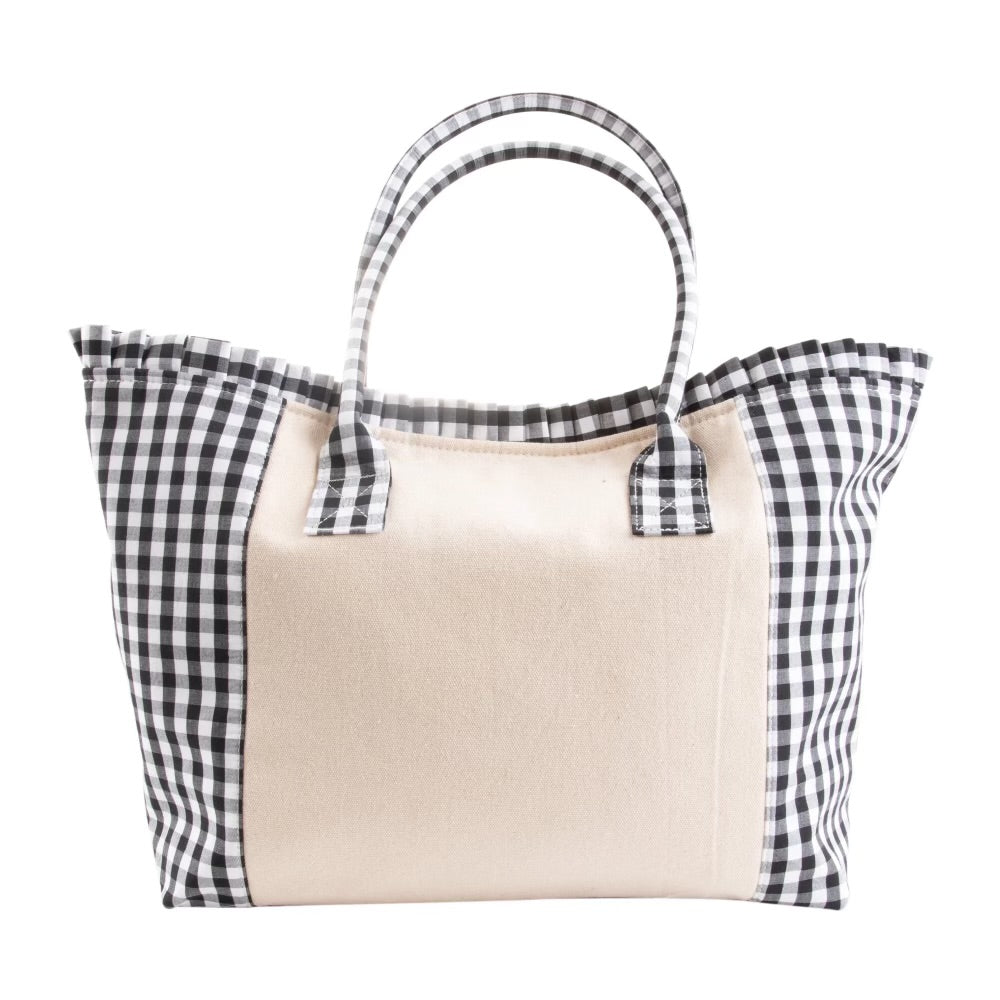 Gingham Tote Bag