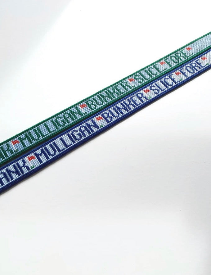 Golf Terms Belt - The Realist (green)