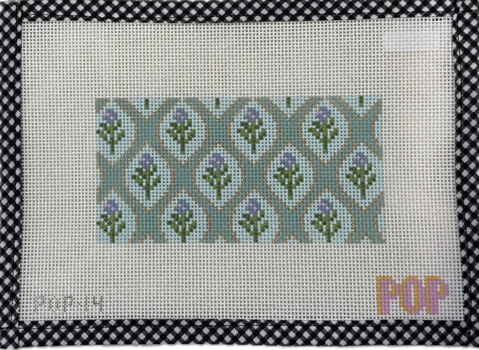 Green Floral Insert