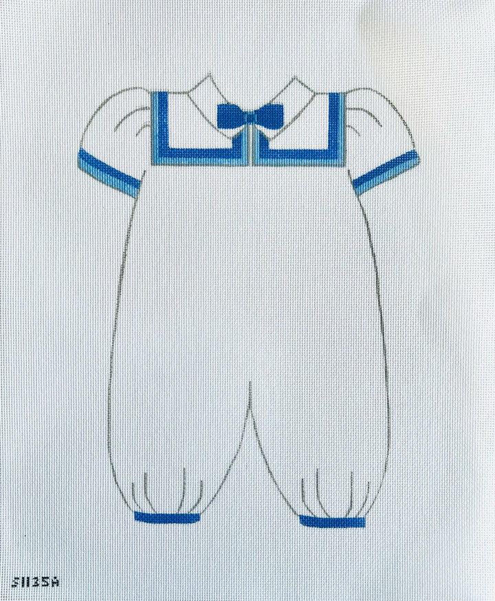 Blue Christening Gown