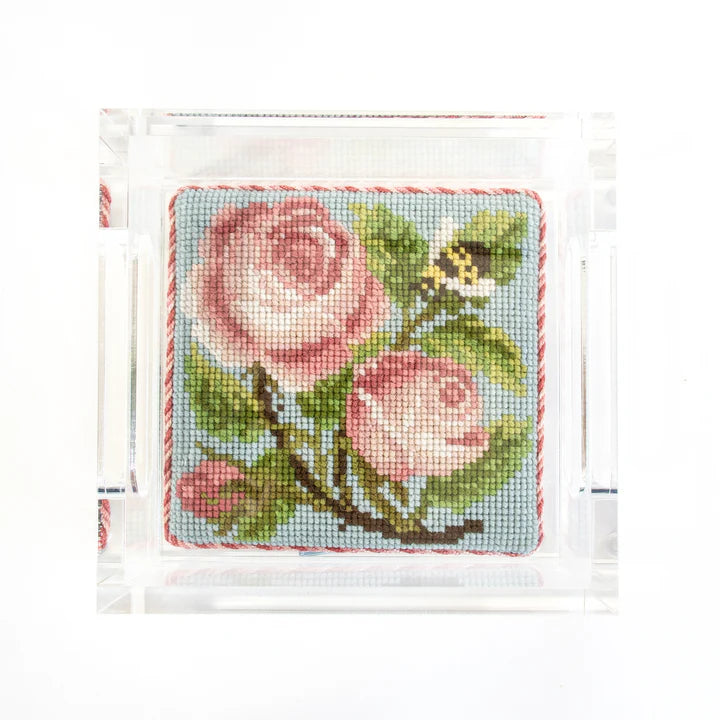 Bradley Acrylic 6" Square Tray