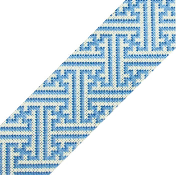 Diagonal Key Band - Blue