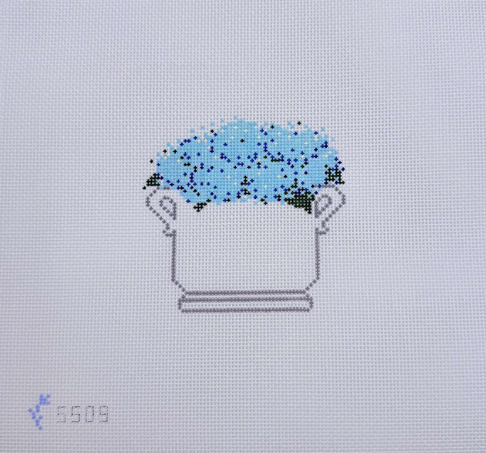 Blue Hydrangea Floral Arrangement
