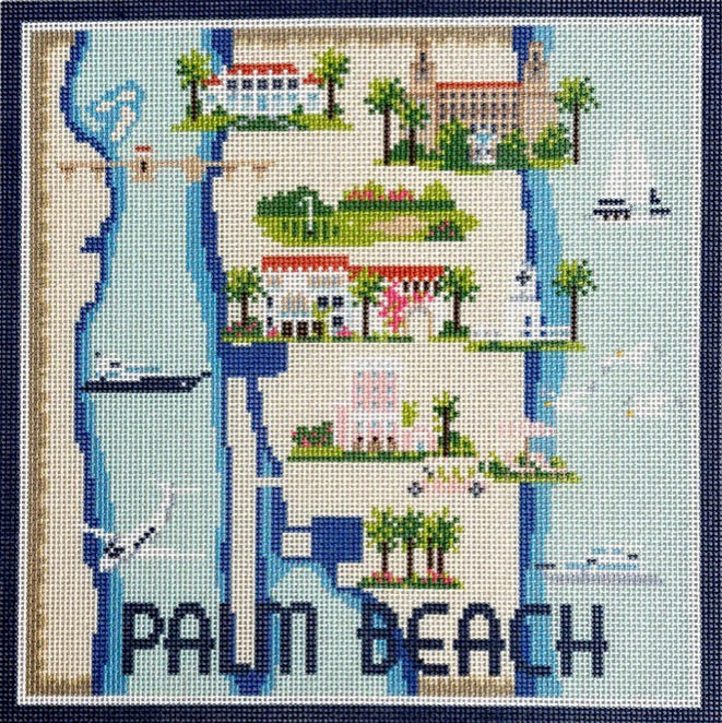 Palm Beach Map