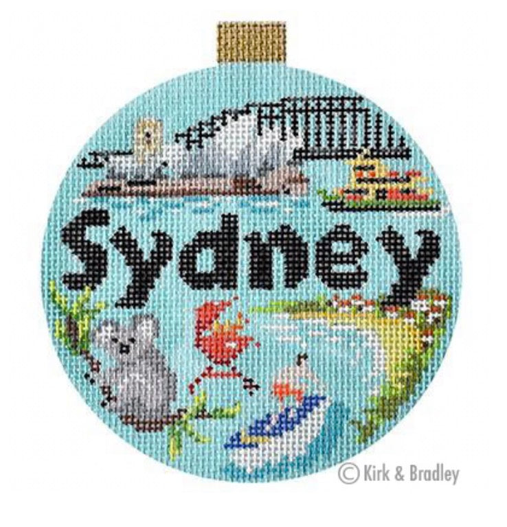 Sydney Round Ornament