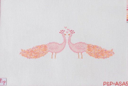 Playful Peacocks
