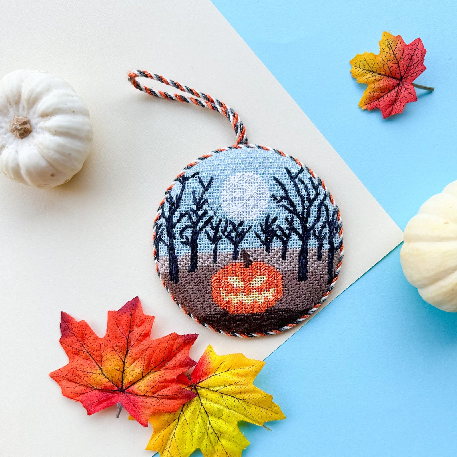 Jack O'Lantern in Forest