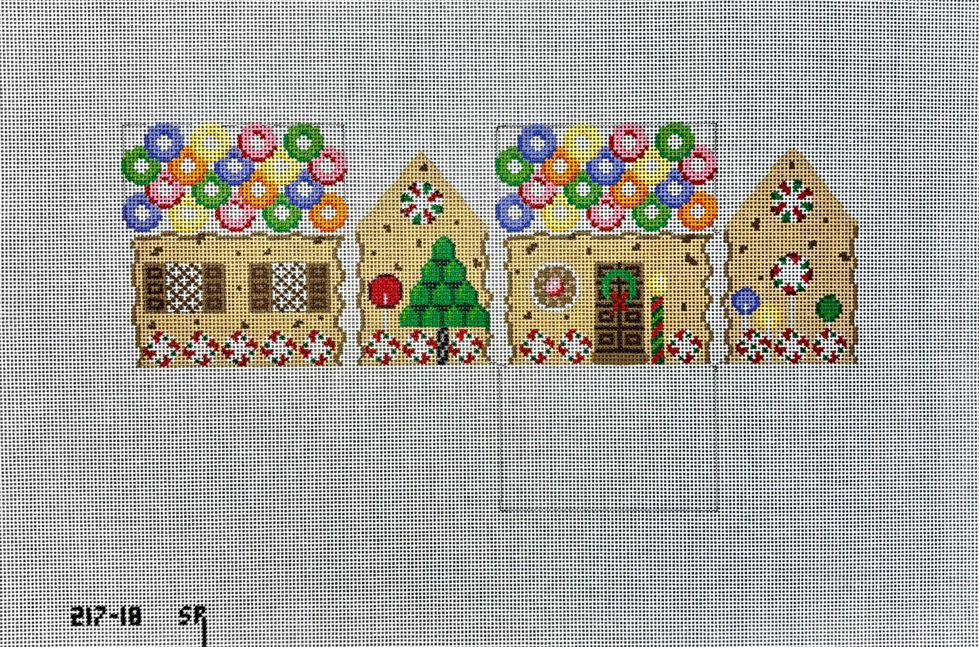 Chocolate Chip and Lifesavers, 3D Gingerbread House