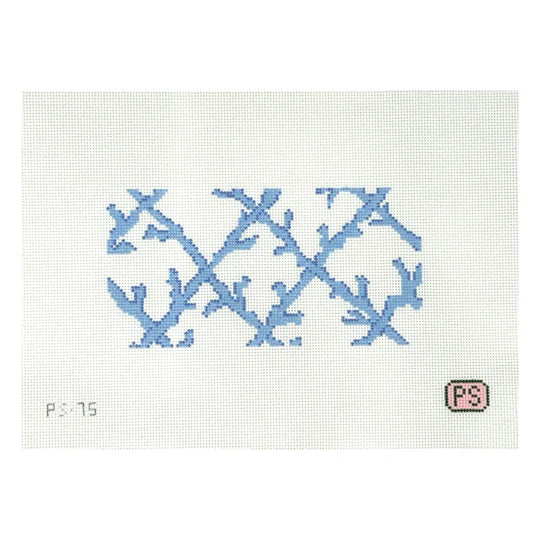 Coral Lattice Clutch Insert - Blue