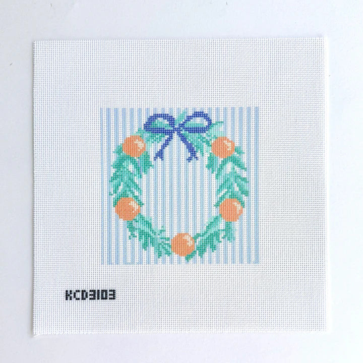 Citrus Wreath Coaster