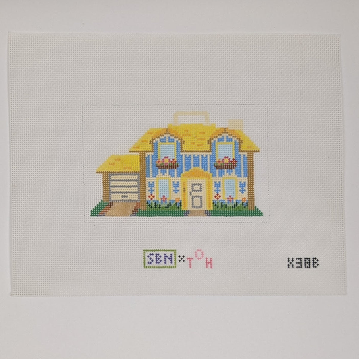 Fisher Price Yellow & Blue House