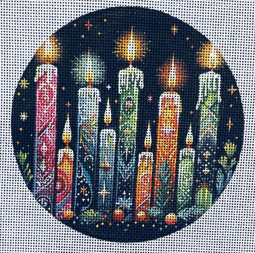 Painted Candles