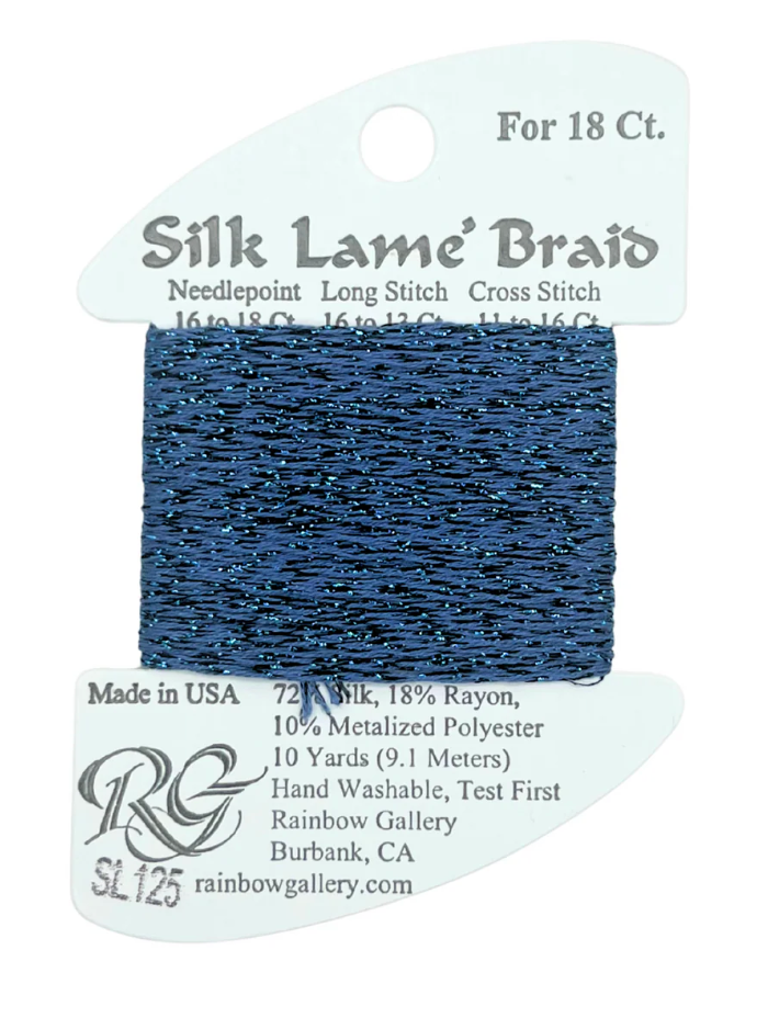 SILK LAME BRD SL125-DENIM