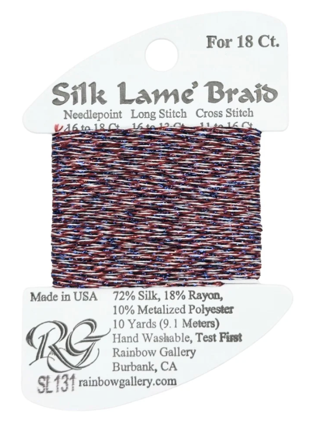 SILK LAME BRD SL131-4TH OF JLY