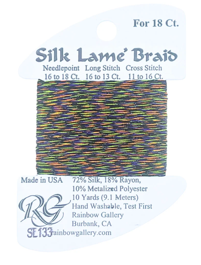 SILK LAME BRD SL133-HALLOWEEN