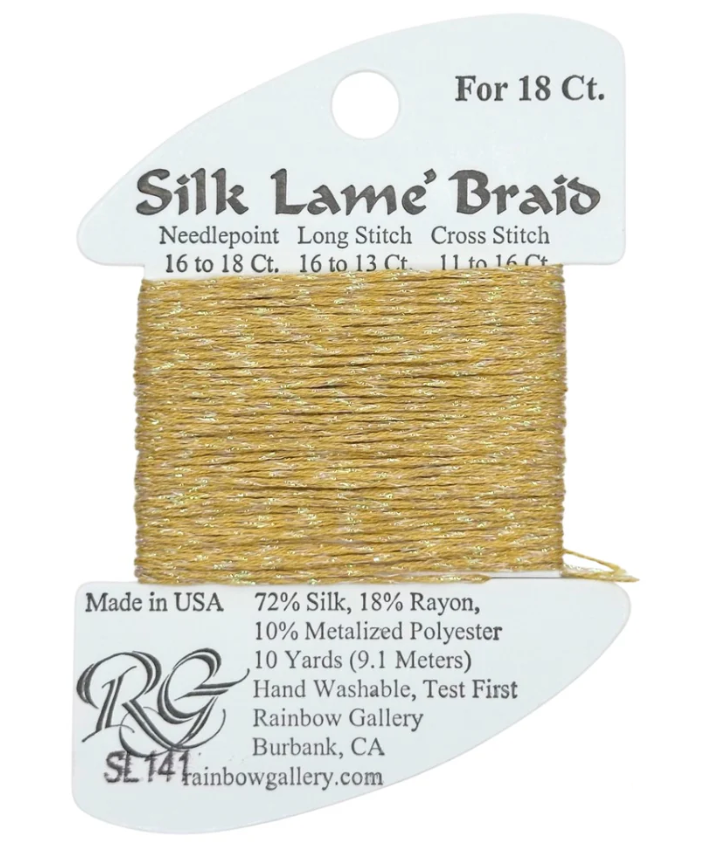 SILK LAME BRD SL141-PINEAPPLE
