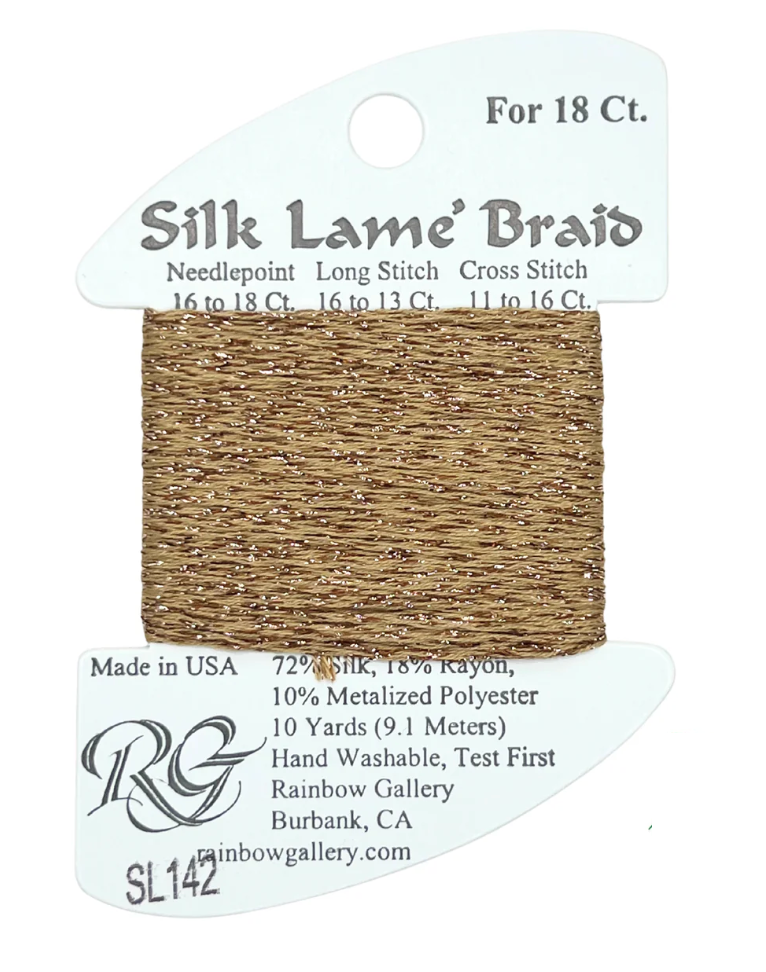 SILK LAME BRD SL142-TSTD ALMND