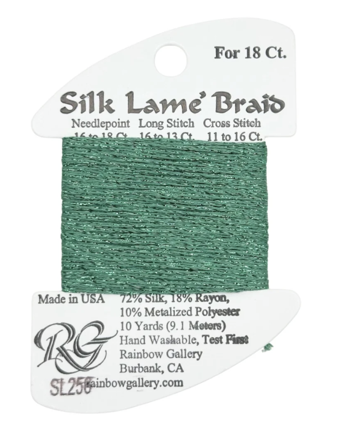 SILK LAME BRD SL256-DESERT SAG