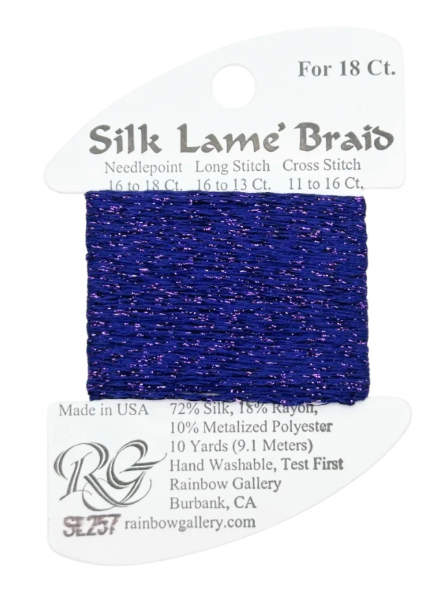 SILK LAME BRD SL257-BOYSENBERR