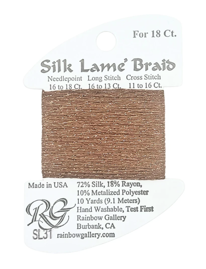 SILK LAME BRD SL31-COPPER