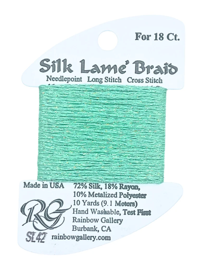 SILK LAME BRD SL42-MINT
