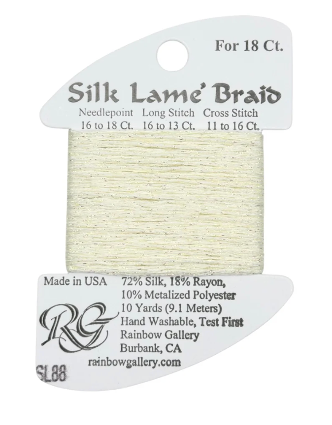 SILK LAME BRD SL88-LEMON LITE