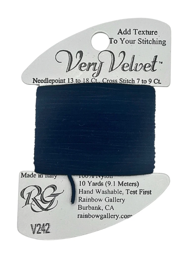 VERY VELVET V242-NAVY BLUE