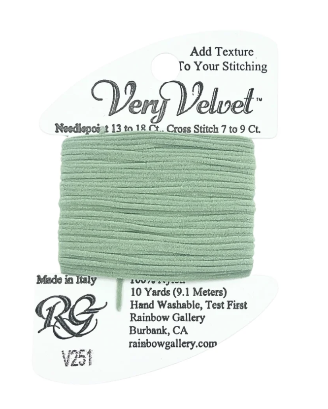 VERY VELVET V251-SAGE GREEN
