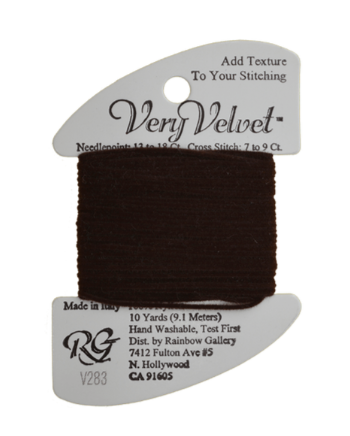 VERY VELVET V283-DRK CHOCOLATE