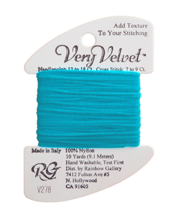 VERY VELVET V278-TURQUOISE