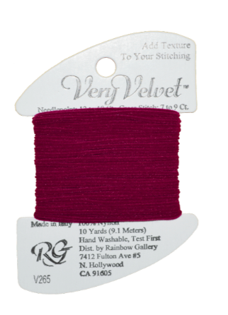 VERY VELVET V265-DARK RASPBERRY