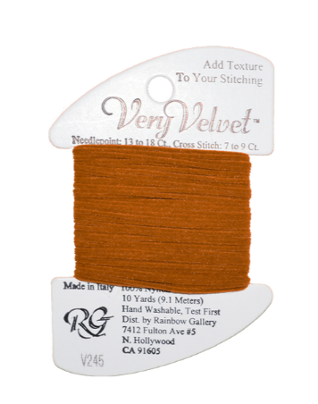 VERY VELVET V245-DK GOLD BROWN
