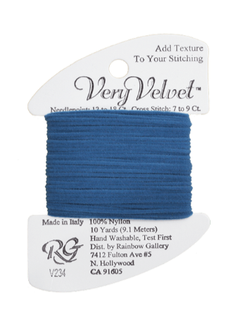 VERY VELVET V234-BRITE BLUE